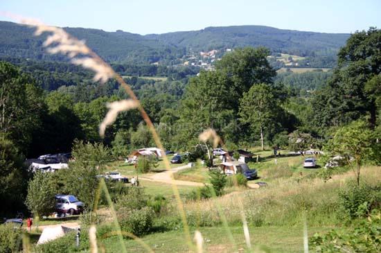 Campsite aire naturelle Domaine le Peyral