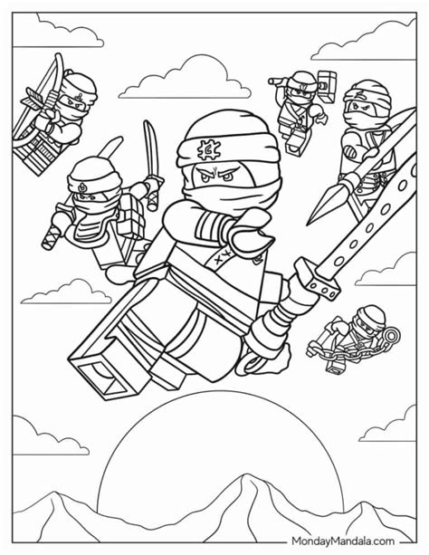 Unleash Creativity: Exciting Ninjago Coloring Images for Young Artists